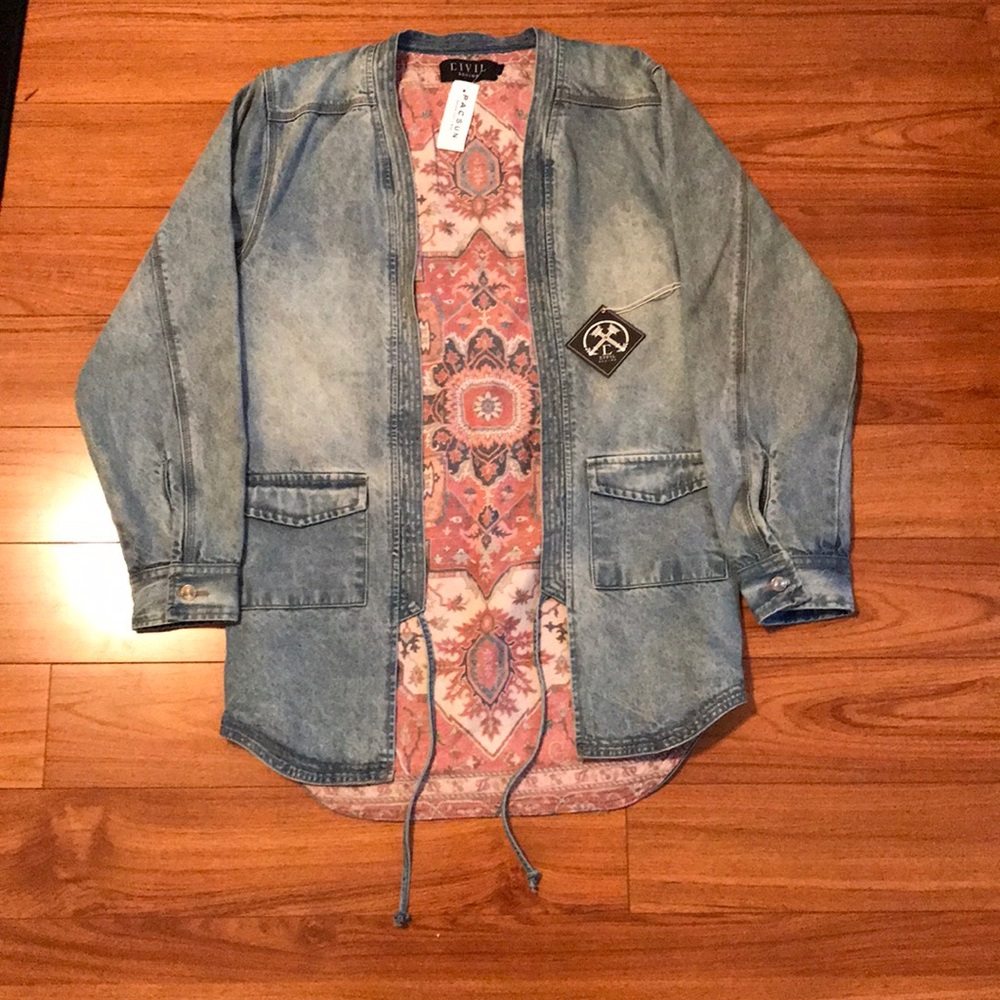 Civil Regime Kimono Denim Jacket